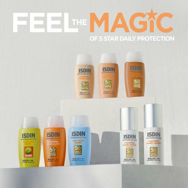 Actual product image Isdin Water Magic Glow (SPF 50, 50 ml)
