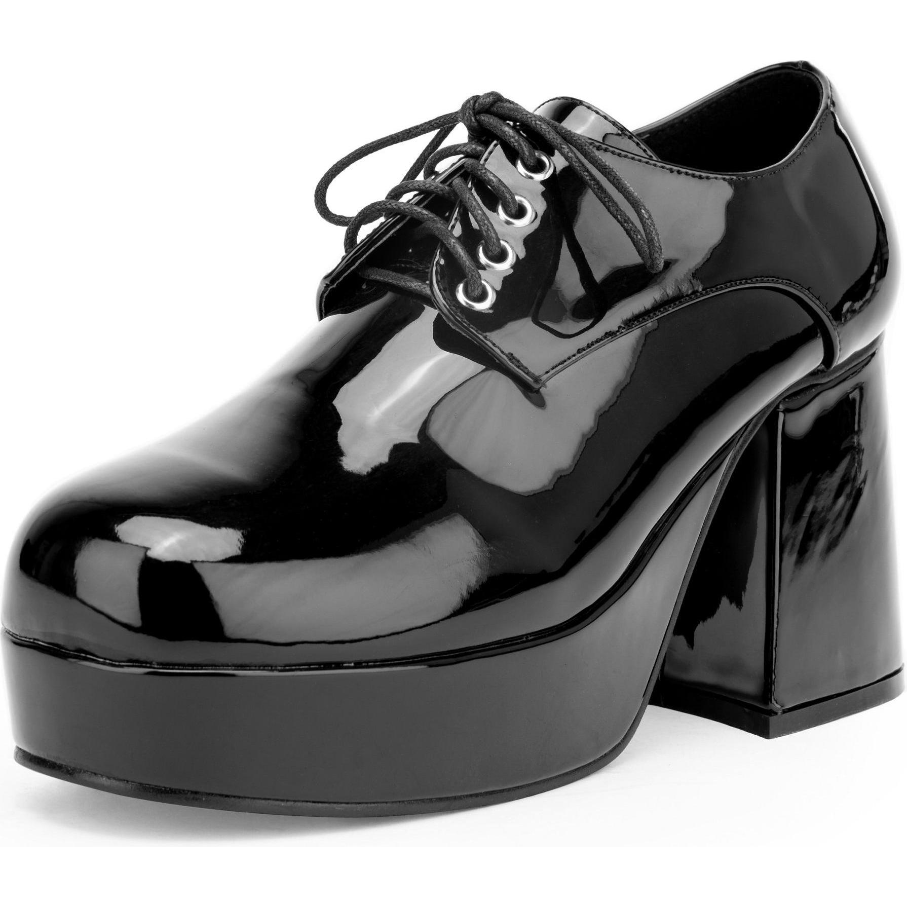 Thumbnail - Pleaser Plateauschuhe Herren schwarz