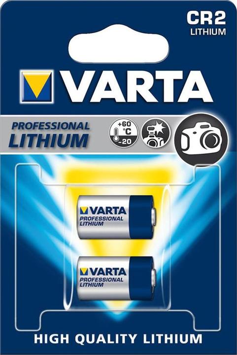 Actual product image Varta Photo Lithium (2 pcs., CR2, 920 mAh)
