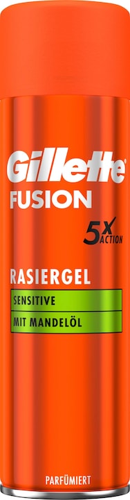 Produktbild Gillette Fusion5 Sensitive Rasiergel (200 ml, Rasiergel)