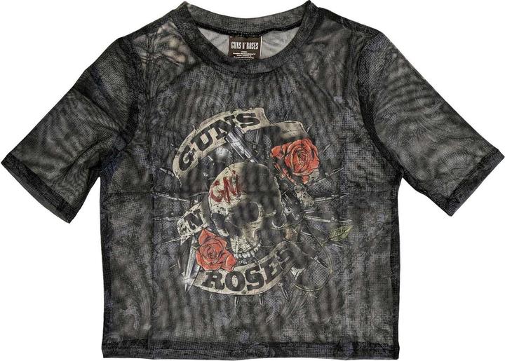 Produktbild Guns N Roses Firepower Mesh Crop Top (L)