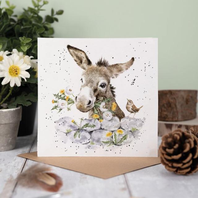 Actual product image Wrendale Design Map Donkey Fine and Dandy (1 pcs.)