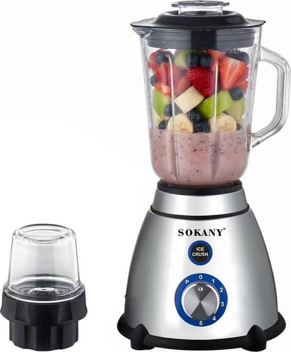 Produktbild Sokany Blender SK-03031 800W 1.5L mit Mühle (800 W)