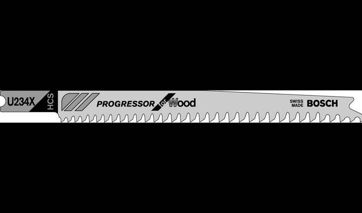 Produktbild Bosch Zubehör Stichsägeblatt HCS, U 234 X Progressor for Wood