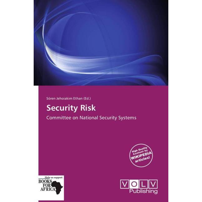 Security Risk, Fachbücher von Sören J. Ethan
