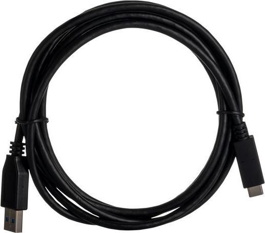 Actual product image RS PRO USB 3.1 Cable, Male USB C to Male USB A Cab (2 m, USB 3.1)