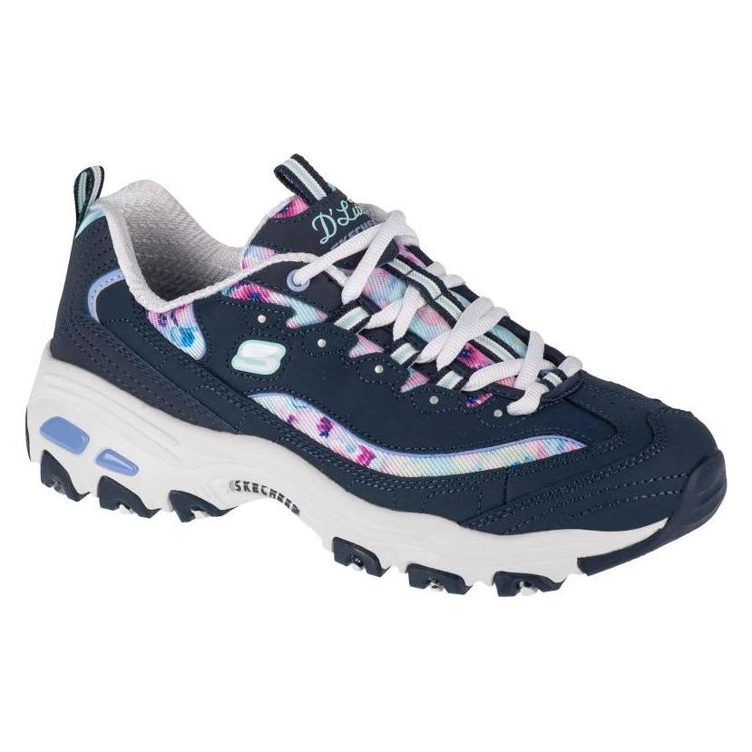 Skechers, Damen, Sneakers, D'Lites-Blooming Fields 149794-Nvmt - 35, Blau