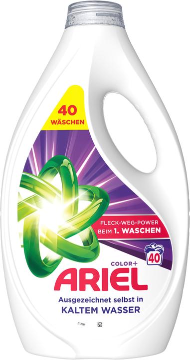 Actual product image Ariel Color+ (40 Washing cycles, Liquid detergent)