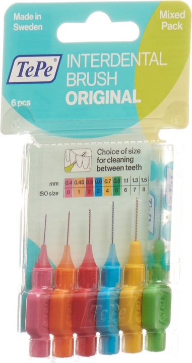 TePe Interdental Brush assortiert 6 Stück (6 x)