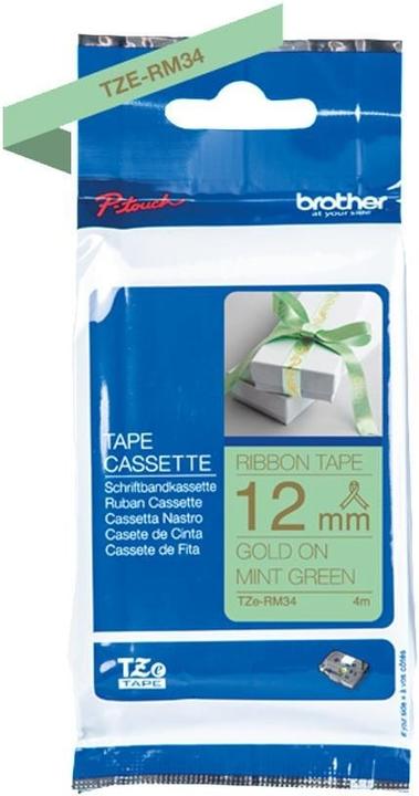 Brother TZe-RM34 (1.20 cm, Green)