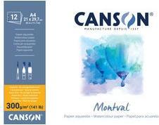 Actual product image Canson Drawing paper pad "Montval", 180 x 250 mm, 300 gsm (180 x 250 mm, Plain)