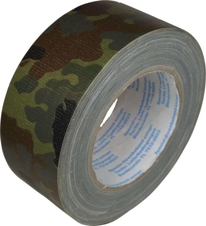 Priotec Bundeswehr Panzerband, flecktarn, 50 mm x 25 m (50 mm)