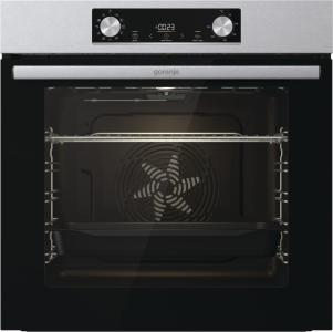 Actual product image Gorenje Oven BO6735E02X 77 L, Multifunctional, EcoClean, Mechanical control, Height 59.5 cm, Width 5