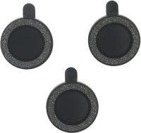 Produktbild OEM Brillenglas-Set für iPhone 12 Pro 6,1" schwarz glitter (3 Stück)