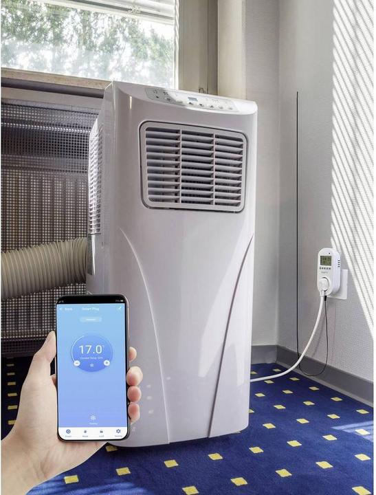 Actual product image Sygonix SY-6824098 Universal thermostat Intermediate plug weekly programme 1 pc.