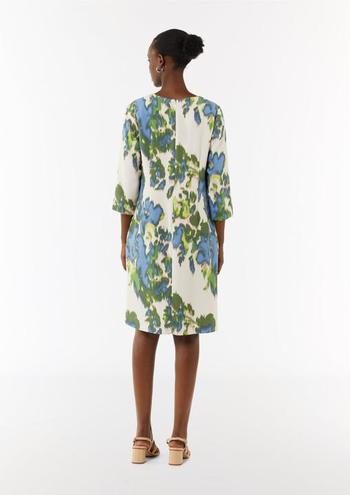 Image du produit Comma Kleid Gemustertes Kleid mit Eingrifftaschen (42)