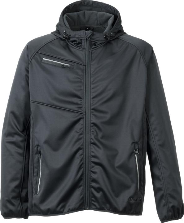 Planam Outdoor Fog Softshelljacke grau Grösse L