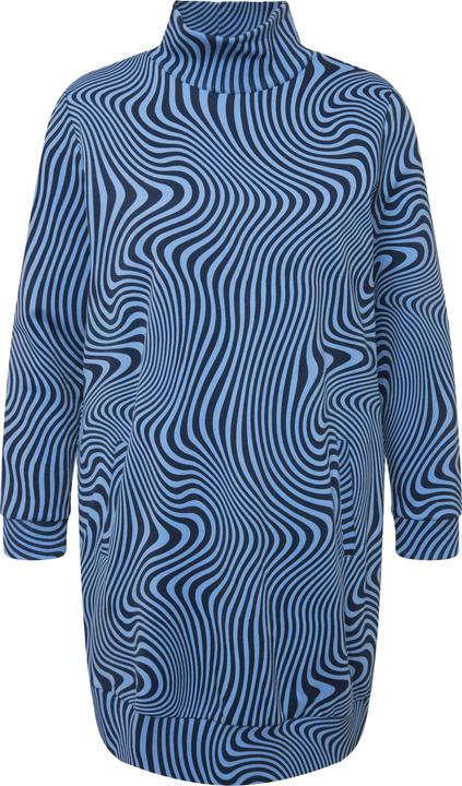 Actual product image Ulla Popken Wavy Printed Turtleneck Dress (46, 48)