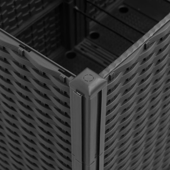 Actual product image VidaXL Planter with trellis PP