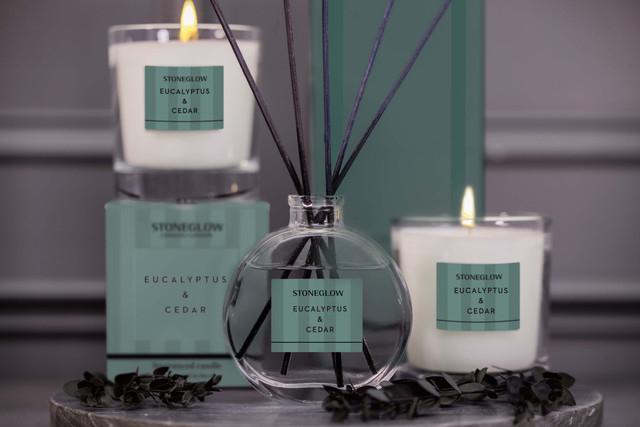 Actual product image Stoneglow Duftstäbchen Eucalyptus & Cedar 120 ml (120 ml)