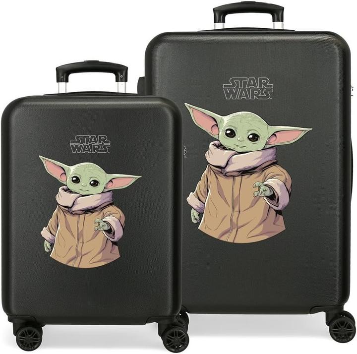 Image du produit Star Wars Set de valises Grogu, robuste, roues doubles multidirectionnelles, fermeture TSA intégrée