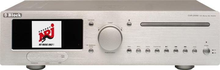 Productafbeelding Block Audio Audioblock CVR-200AV si Heimkino-Receiv. (7.1 kanalen, FM, DAB+)