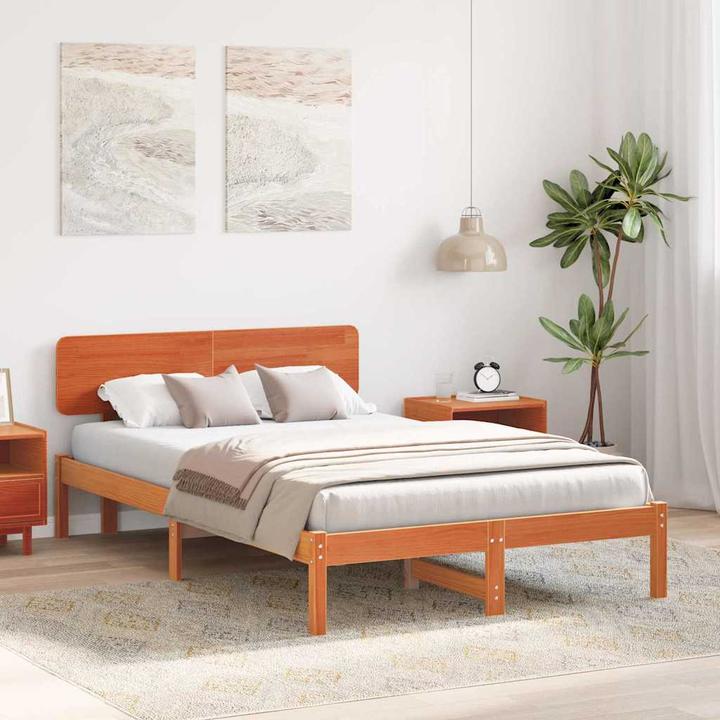 Image du produit vidaXL Holz-Bettgestell (120 x 190 cm)
