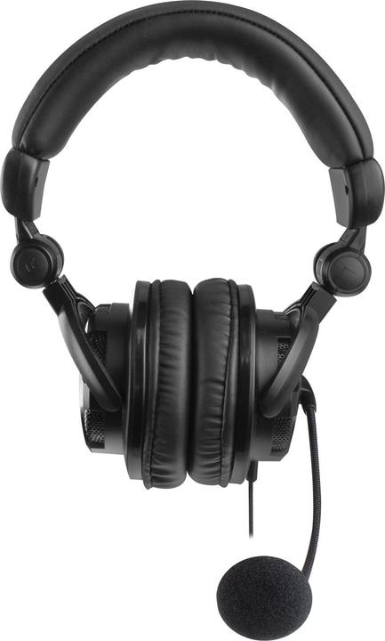 Produktbild Ewent Over-ear stereo headset with microphone and volume control (Kabelgebunden)