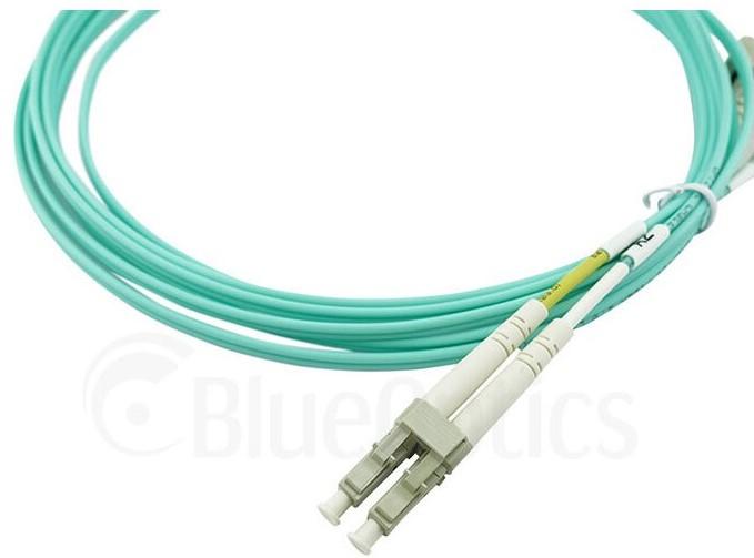 Actual product image BlueOptics Corning 050502T512000010M compatible LC-LC multimode OM3 patch cable 10 metres (10 m)
