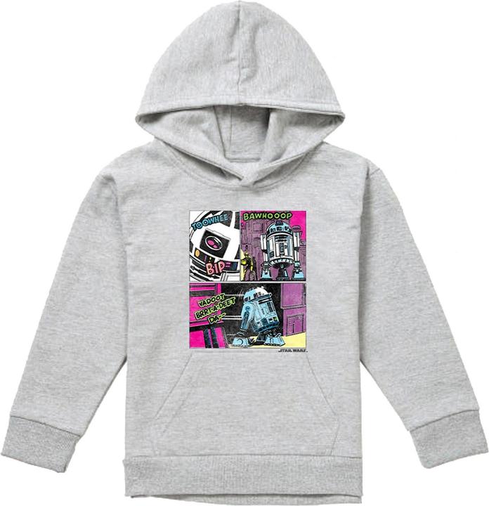 Produktbild Star Wars To The Rescue Kapuzenpullover meliert (128)