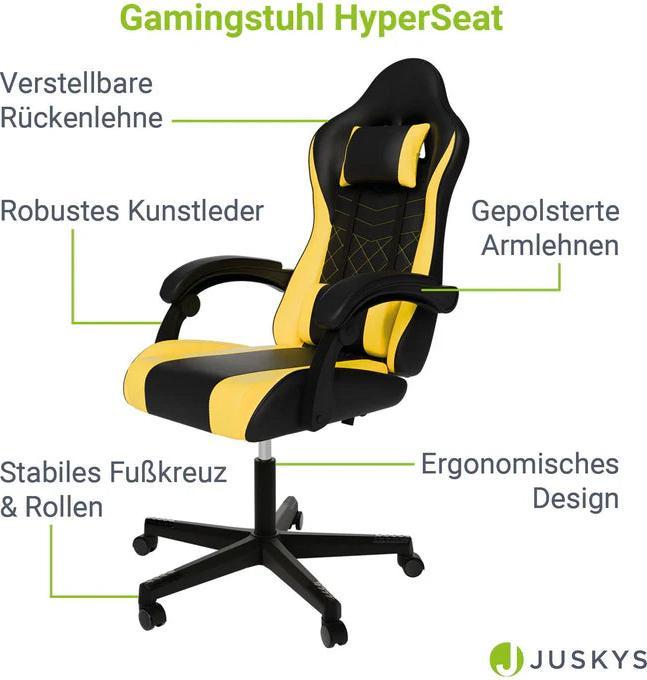 Immagine prodotto Juskys Bürostuhl HyperSeat