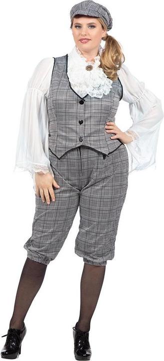 Wilbers Costume femme Roaring 20's Lizzie, 3 pièces
