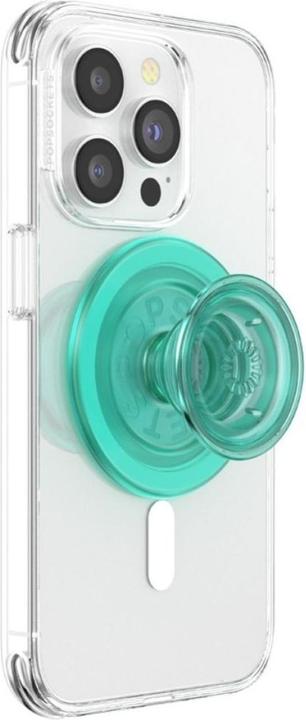 Actual product image PopSockets Translucent Mint PopGrip for MagSafe