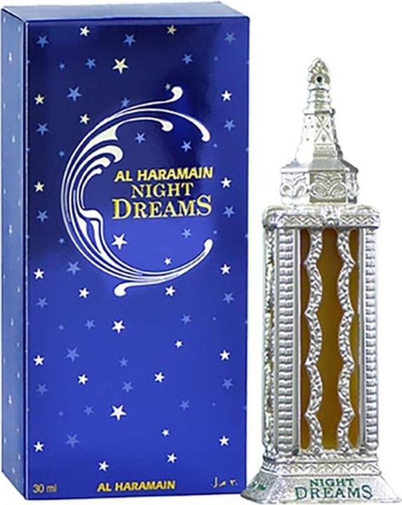 Actual product image Al Haramain Night Dreams Silver - perfumed oil - 30 ml (Extrait De Parfum, 30 ml)