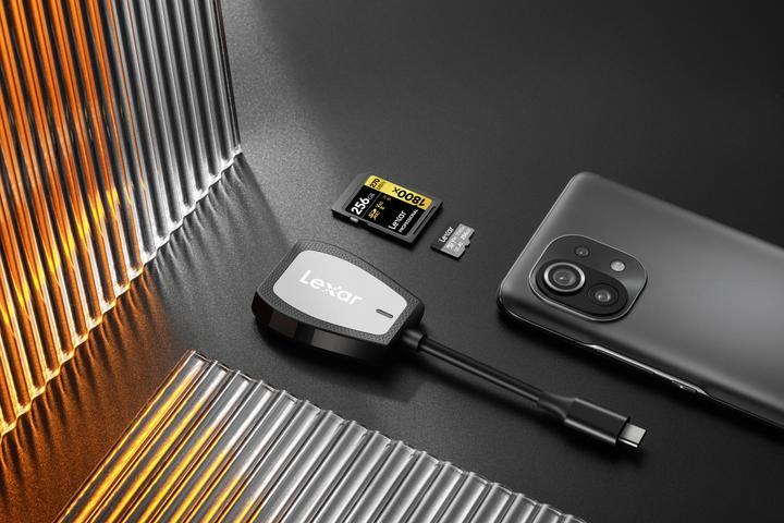Immagine prodotto Lexar Lettore professionale USB-C a doppio slot - SD/MicroSD UHS-II (USB-C 3.2 Gen 1)