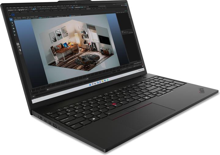 Actual product image Lenovo ThinkPad P16s Gen 3 (16", Intel Core Ultra 9 185H, 64 GB, 1000 GB, DE)