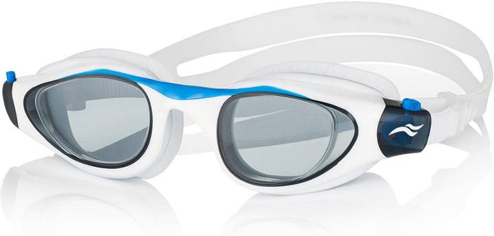Produktbild Aqua Speed Schwimmbrille Aqua-Speed Maori weiss und blau 51 051 (One Size)