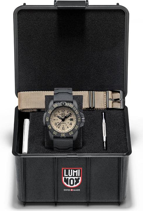 Image du produit Luminox XS.3251.CB.NSF.SET Montre pour homme Navy Seal Foundation Set 45mm 20ATM (Montre de plongée, 45 mm)