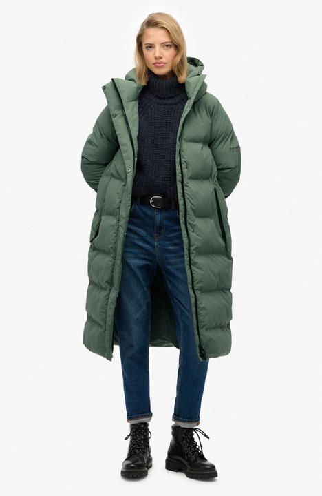 Actual product image Superdry Women's long Puffer jacket (L)