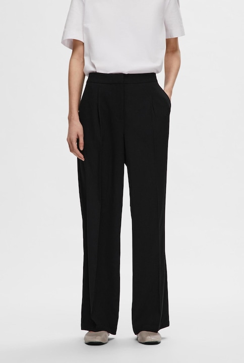Immagine prodotto Selected Femme Pantaloni in tessuto a gamba larga (44)