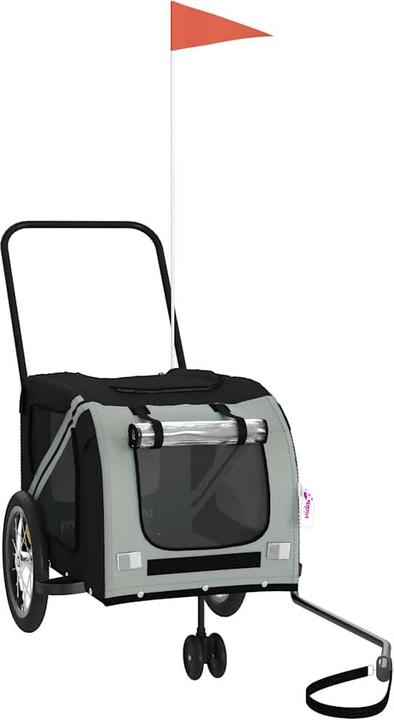 Produktbild vidaXL Fahrradanhänger Hund