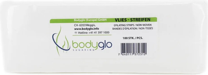 Image du produit Bodyglo bandes papier non-tissées (100 x, 164 g)