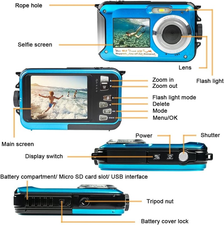 Image du produit ISunFun Caméra sous-marine