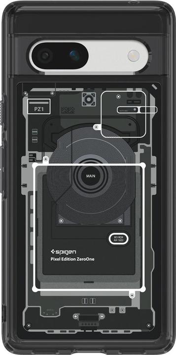 Immagine prodotto Spigen Ultra Hybrid Zero One (Google Pixel 7a)
