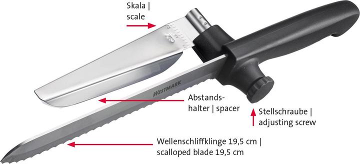 Immagine prodotto Westmark Multi-coltello così intelligente (19.50 cm)