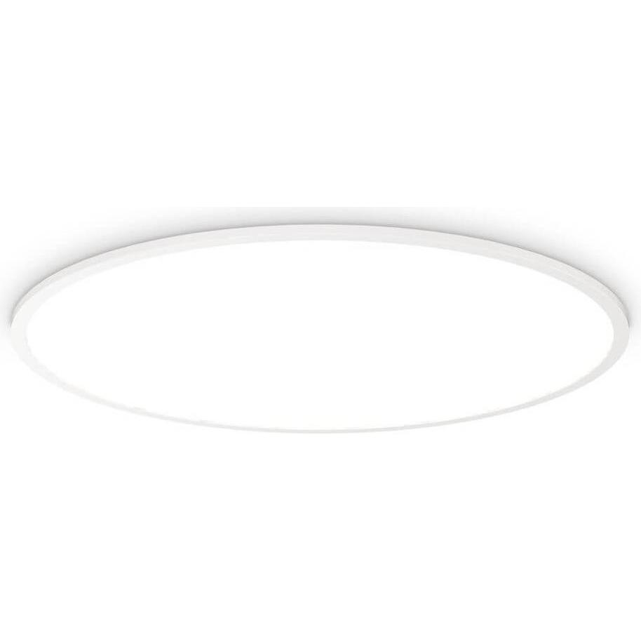 Ideal lux, Wandleuchte + Deckenleuchte, FLY LED Deckenleuchte 65W ⌀900mm Weiss IP40 neutralweiss 306698 (9900 lm)