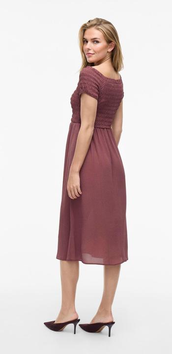 Produktbild Vila VIRITA Midi Gesmoktes Kleid (44)