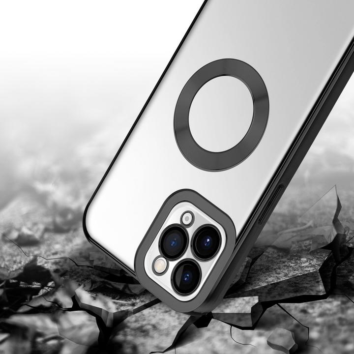 Actual product image Cadorabo TPU Chrome case with camera protection for Apple iPhone 11 PRO MAX (Apple iPhone 11 Pro Max)