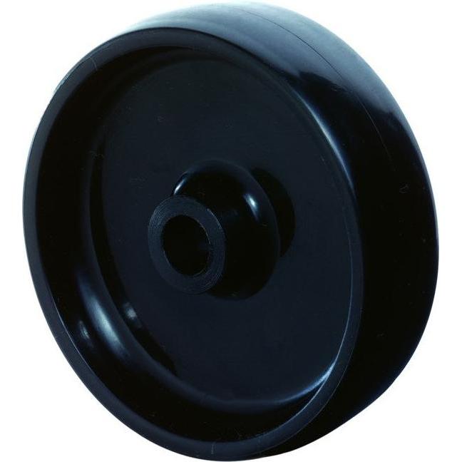 Thumbnail - BS Rollen, Möbelrollen, Ersatzrad Rad-Ø 75 mm Tragfähigkeit 50 kg Kunststoff schwarz Achs-Ø 10 mm Nabenlänge 26 mm