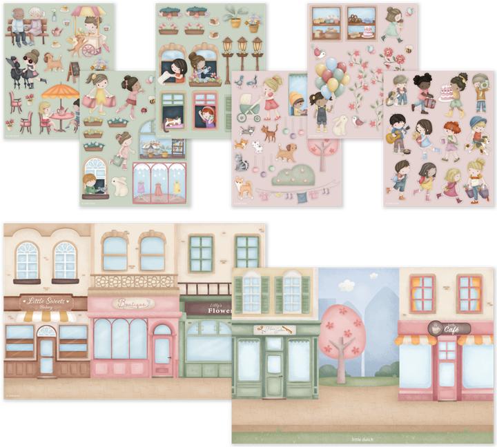 Immagine prodotto Little Dutch Stickerbuch Rosa (100 Adesivo)